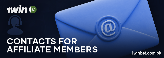 Contacting 1Win affiliate program support agents