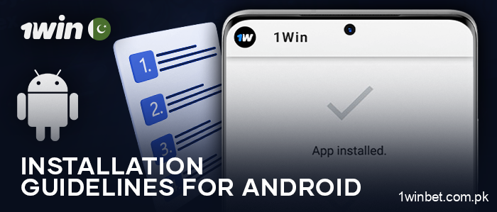 How to install the 1Win APK on your phone - guide