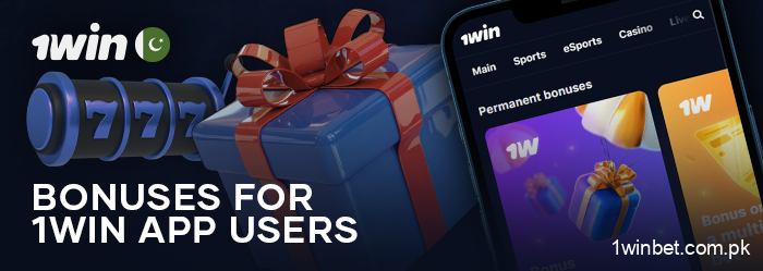 The best bonuses for Pakistani players in 1Win app