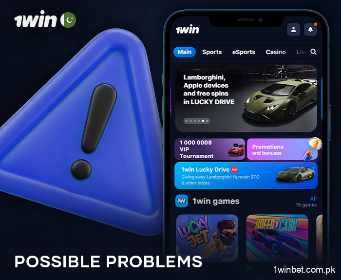 Problems with the 1Win app - examples and solutions