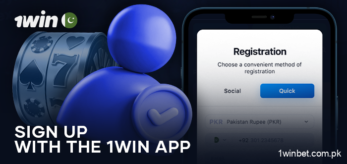 Register in the 1Win app - how to create an account