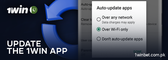 How to update the 1Win app on your phone