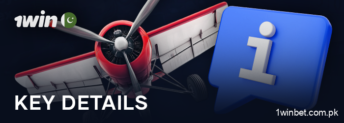 Main info about the Aviator crash game at 1Win