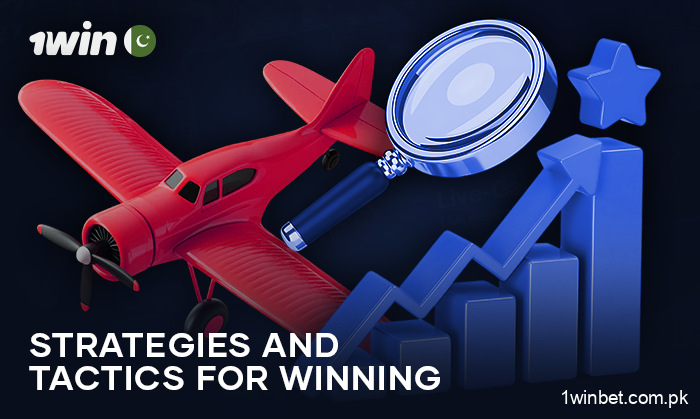 Betting strategies for Aviator at 1Win Casino