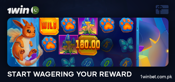 Play and wager your bonus at 1Win Casino