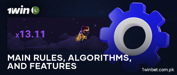 How the Lucky Jet crash game works at 1Win casino - about algorithms