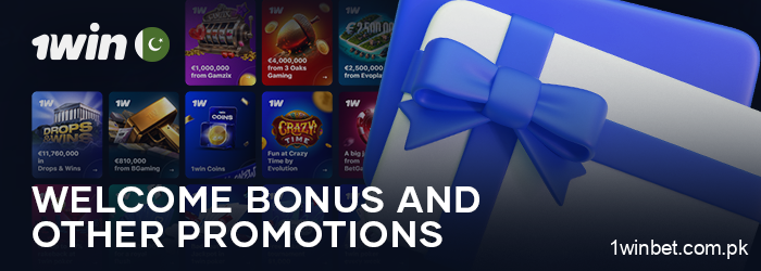 Available bonuses for 1Win casino players