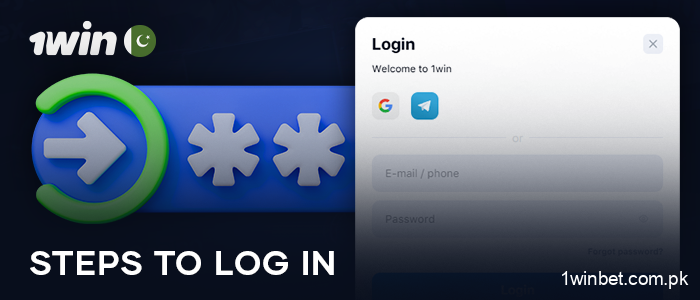 Login to 1Win online casino - step-by-step instructions