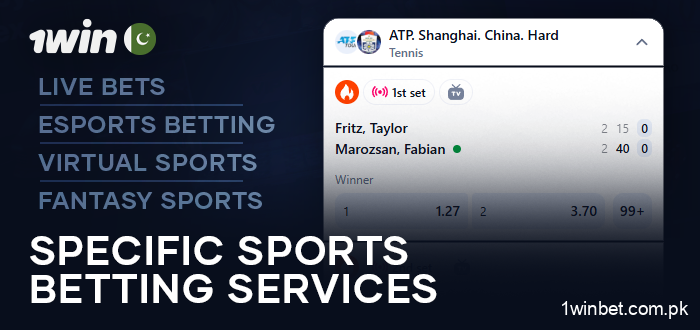 Sports betting methods at 1Win