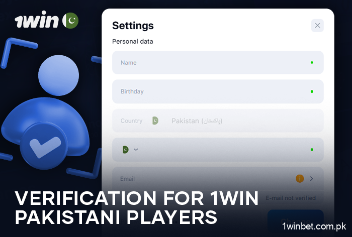 How to complete the verification process at 1Win Casino Pakistan